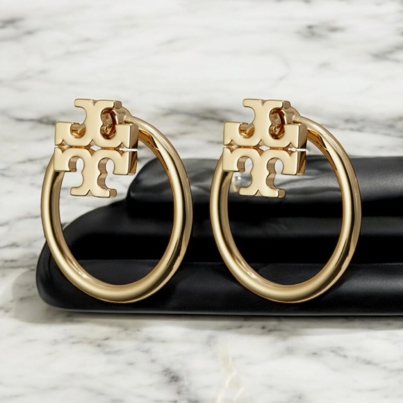 Tory Burch MILLER FRONT-BACK EARRING - Picture 8 of 8